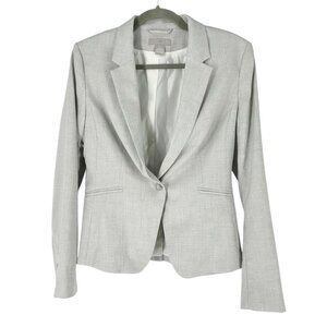 H&M Gray One Button Blazer